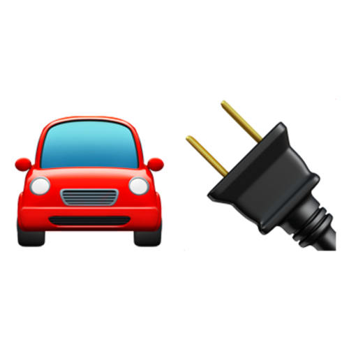🚘🔌 Emoji Domain iOS rendering